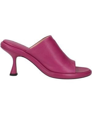 Wandler Sandals Lambskin - Purple