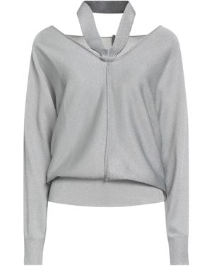 Circus Hotel Sweater Viscose, Polyamide, Metal, Polyester - Gray