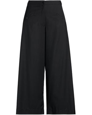 LOVEBIRDS Pants Polyester, Viscose - Blue