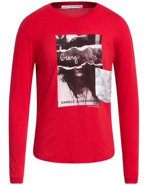 Daniele Alessandrini T-Shirt Cotton - Red