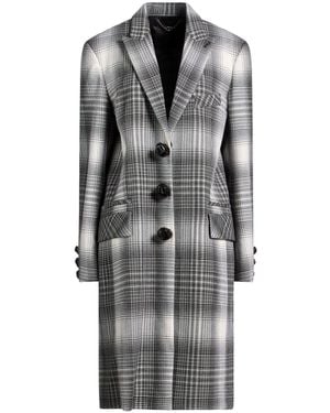 Rabanne Coat Virgin Wool, Polyamide - Gray