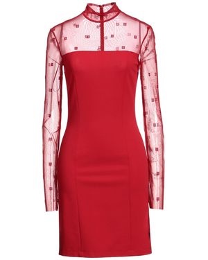 Givenchy Mini Dress Viscose, Polyamide, Elastane - Red