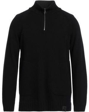 Colmar Turtleneck Wool, Viscose, Polyamide, Cashmere - Black