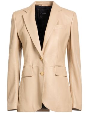 Tagliatore 0205 Sand Blazer Lambskin - Natural