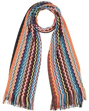 Missoni Scarf Wool, Acrylic - Blue
