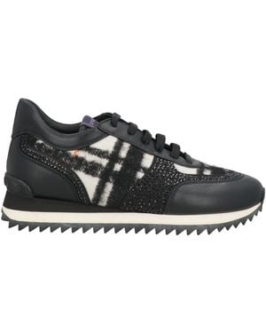Le Silla Sneakers Leather, Textile Fibers - Black