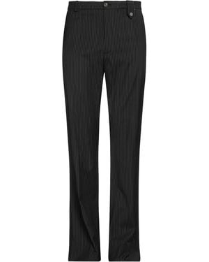 Egonlab Pants Virgin Wool, Viscose, Elastane - Black