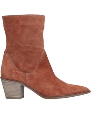 Marian Ankle Boots - Brown