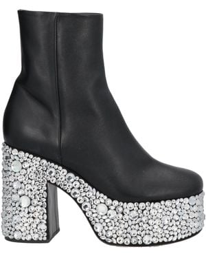 HAUS OF HONEY Ankle Boots - Black