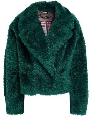 Herno Shearling & Teddy - Green