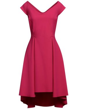 La Petite Robe Di Chiara Boni Fuchsia Mini Dress Polyamide, Elastane - Red