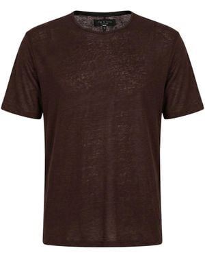 Rag & Bone T-Shirt Linen - Brown