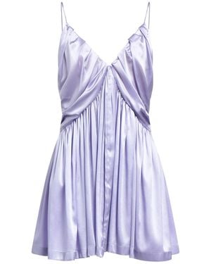 Semicouture Short Dress - Purple