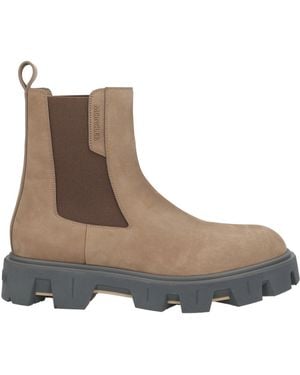 Moncler Botines De Caña Alta - Marrón