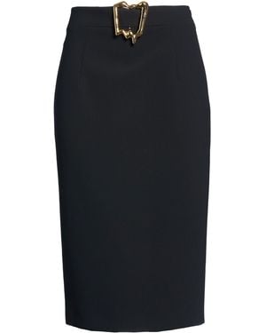 Moschino Midi Skirt Polyester, Elastane - Black