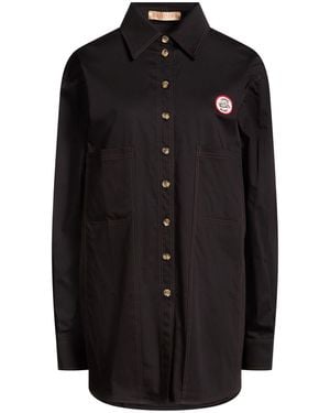 Cormio Shirt Cotton, Elastane - Black