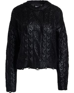 DISCLAIMER Sweater Cotton, Acrylic - Black