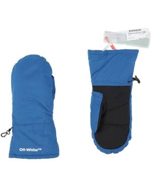 Off-White c/o Virgil Abloh Gloves - Blue