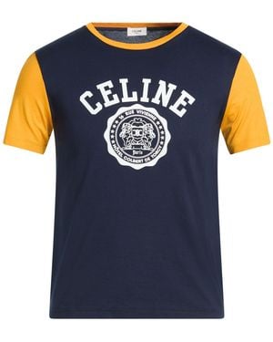 Celine T-Shirt Cotton - Blue