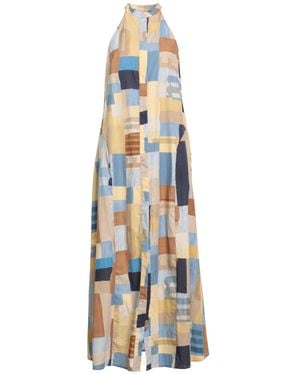 Ottod'Ame Maxi Dress Cotton - White