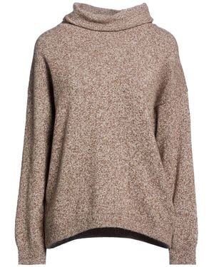 Daniele Fiesoli Collezione N_01 Turtleneck Merino Wool - Brown