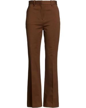 Circolo 1901 Trousers Cotton, Elastane - Brown
