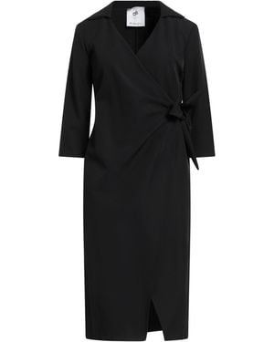 Compagnia Italiana Midi Dress Polyester, Elastane - Black