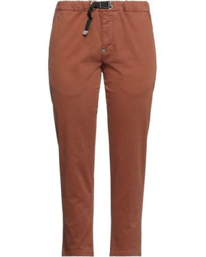 White Sand Pants - Brown