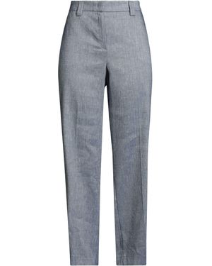Gardeur Pants Linen, Polyester, Viscose, Elastane - Gray
