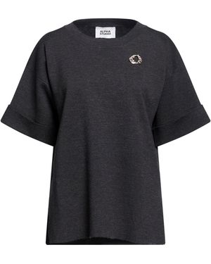 Alpha Studio Jumper Merino Wool - Black