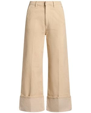 Ottod'Ame Pants Cotton, Elastane - Natural