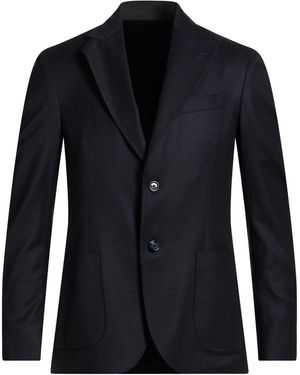 Lardini Blazer Wool, Cashmere, Elastane - Blue