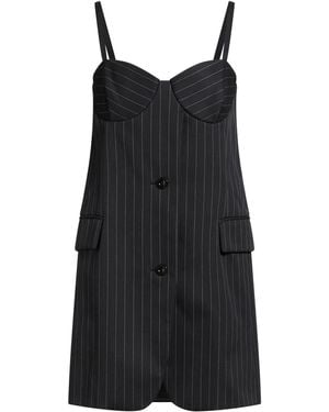 Sacai Midnight Mini Dress Cotton - Black