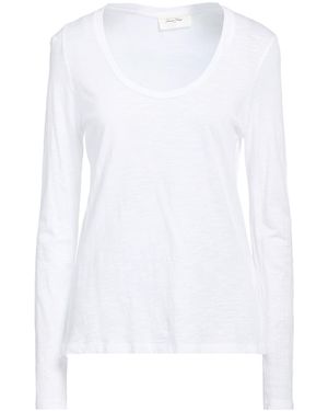 American Vintage T-Shirt Cotton, Viscose - White