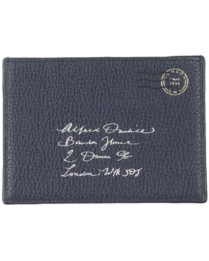 dunhill Cardholder Leather - Blue