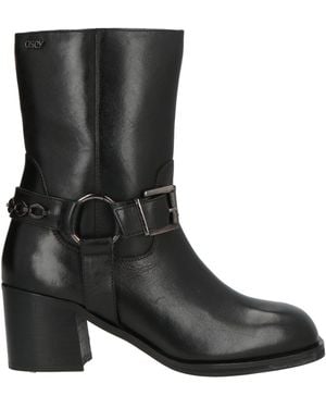 Osey Ankle Boots Leather - Black
