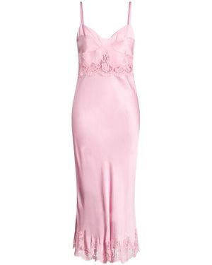 ERMANNO FIRENZE Midi Dress Viscose - Pink