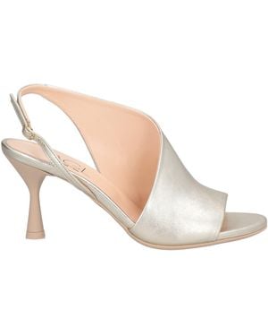 Agl Attilio Giusti Leombruni Platinum Sandals Leather - White