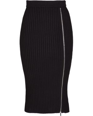 8 by YOOX Midi Skirt - Black