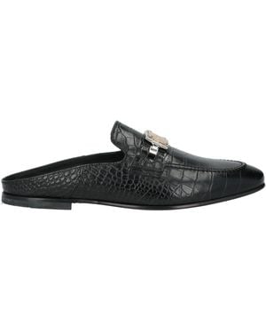 Giovanni Conti Mules & Clogs Leather - Black