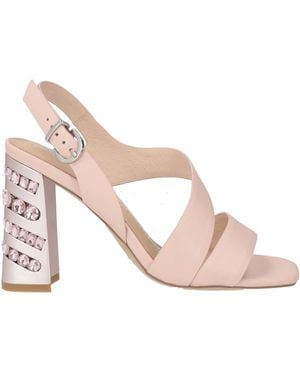 Luciano Barachini Sandals Leather - Pink