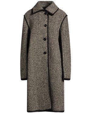Jil Sander Coat Virgin Wool, Polyamide - Gray