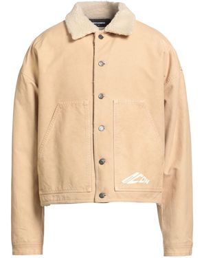 DSquared² Jacket Cotton, Polyester, Acrylic - Natural