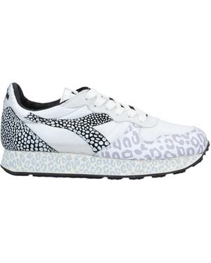 Diadora Sneakers Leather, Textile Fibers - White