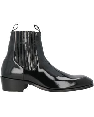 Tom Ford Ankle Boots Leather - Black