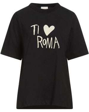Alysi T-Shirt Cotton - Black