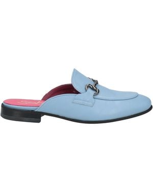 Seboy's Sky Mules & Clogs Leather - White