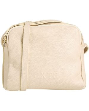 Exte Cross-Body Bag Leather - Natural