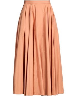 Thierry Colson Midi Skirt Cotton - Orange