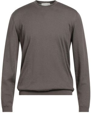 FILIPPO DE LAURENTIIS Jumper Super 140S Wool, Silk, Cashmere - Grey